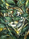 Tiger In The Grass
21"x 27" mixed media
$900.00 Giclee $185.00 Tiger In The Grass
21"x 27" mixed media
$900.00 Giclee $185.00